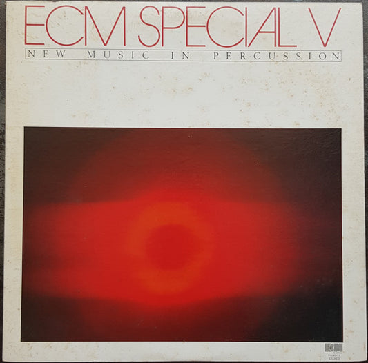 Various Artists ‎– ECM Special V (New Music In Percussion) LP
