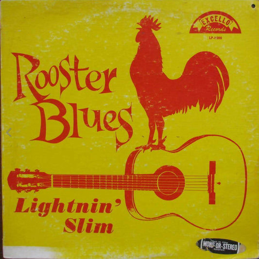Lightnin' Slim - Rooster Blues (1967 pressing) LP