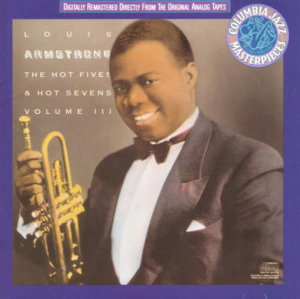 Louis Armstrong - Volume III - Hot Fives & Hot Sevens LP