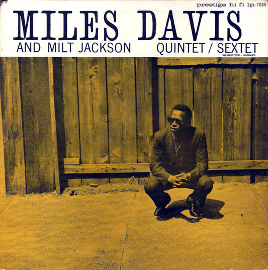 Miles Davis And Milt Jackson – Quintet / Sextet (1958 Mono Repress) LP