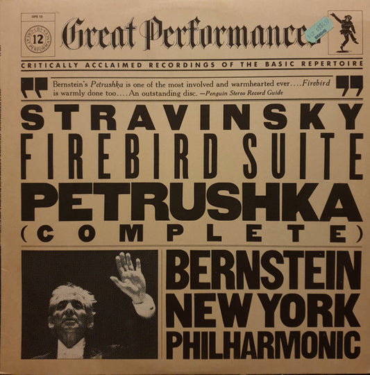 Stravinsky, Bernstein, New York Philharmonic – Firebird Suite / Petrushka (Complete) LP