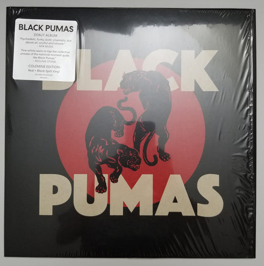 Black Pumas – Black Pumas (Red/Black Split Vinyl)  LP
