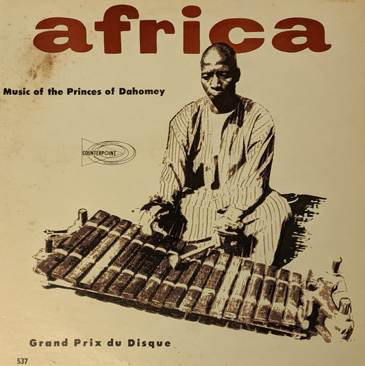 Unknown Artist – Music Of The Princes Of Dahomey LP