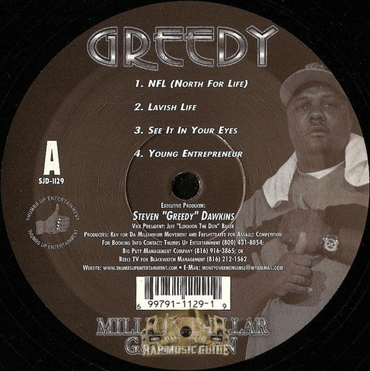 Greedy, Greedy & Big 12 The Ball Hog – Million Dollar Game Plan - EP / Millionaire's Misson - EP