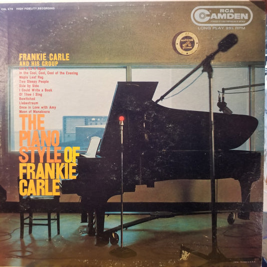 Frankie Carle And His Group – The Piano Style Of Frankie Carle LP