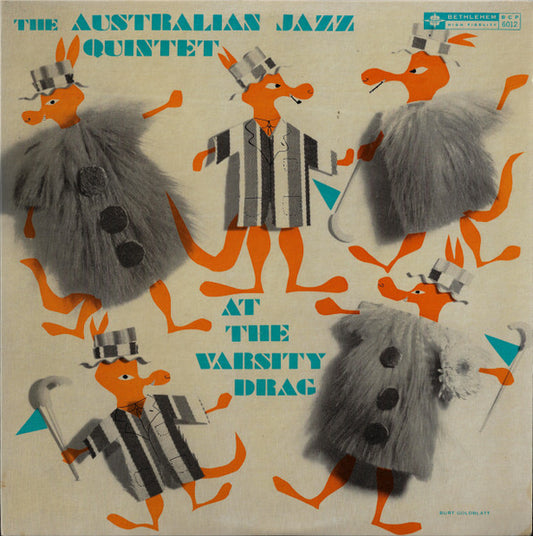 The Australian Jazz Quintet – The Australian Jazz Quintet At The Varsity Drag LP