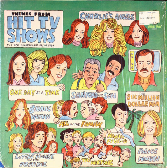 The Pop Singers And Orchestra – Themes From Hit TV Shows Vol. 2 LP