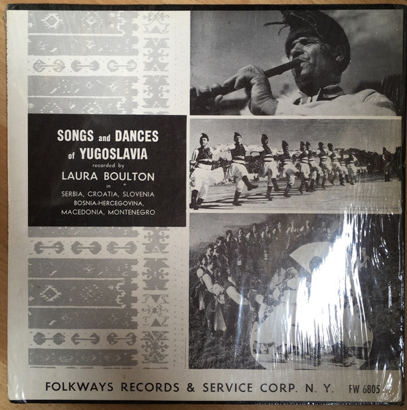 Various, Laura Boulton – Songs And Dances Of Yugoslavia 10"