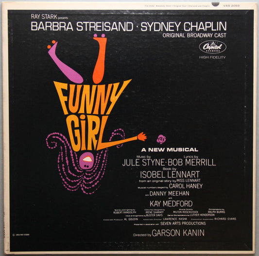 Various – Funny Girl (Original Broadway Cast) LP