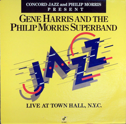 Gene Harris And The Philip Morris Superband – Live At Town Hall, N.Y.C. LP