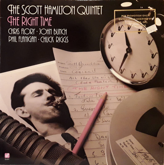 Scott Hamilton Quintet ‎– The Right Time LP