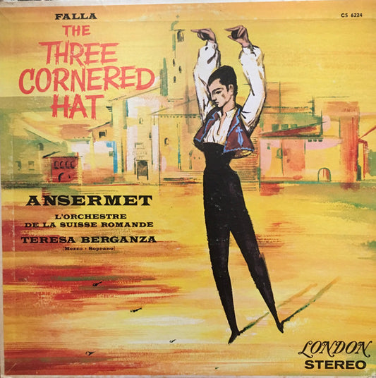 L'Orchestre De La Suisse Romande – The Three-Cornered Hat (Stereophonic label) LP