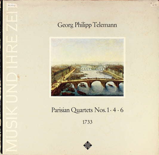 Georg Philipp Telemann / Quadro Amsterdam – Parisian Quartets Nos. 1 · 4 · 6 (1733) LP