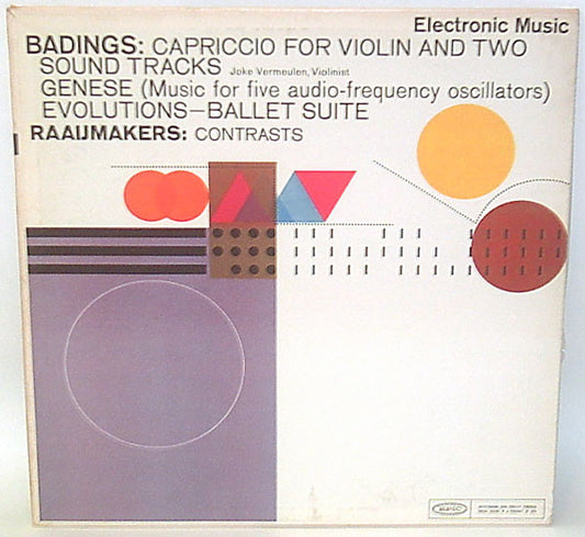 Henk Badings, Dick Raaijmakers – Electronic Music LP