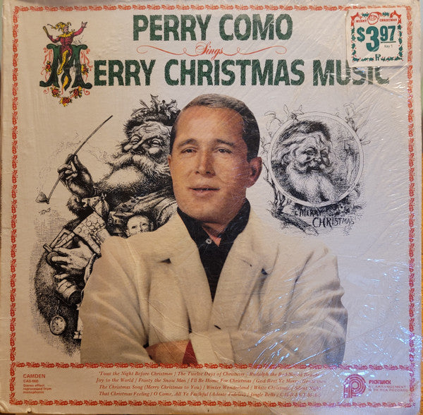 Perry Como - Sings Merry Christmas Music LP