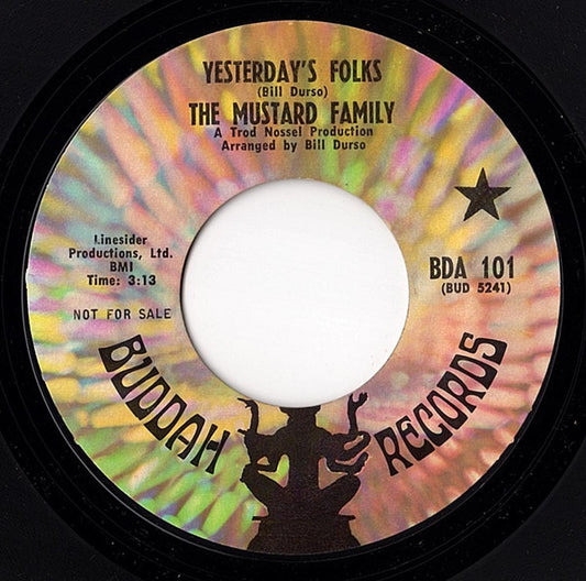 The Mustard Family – Yesterday's Folks / African Sunshine 7"