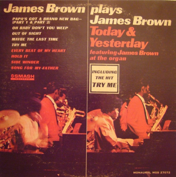 James Brown – James Brown Plays James Brown (Today & Yesterday Featuring James Brown At The Organ) LP