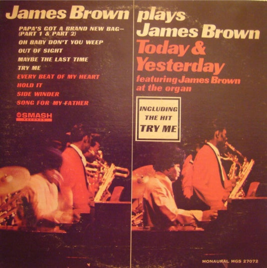 James Brown – James Brown Plays James Brown (Today & Yesterday Featuring James Brown At The Organ) LP