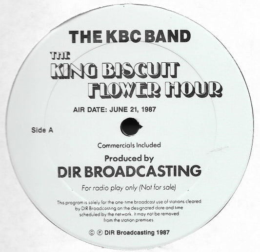 The KBC Band – King Biscuit Flower Hour 2LP