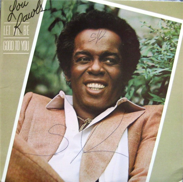 Lou Rawls – Let Me Be Good To You LP