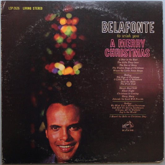Harry Belafonte - To Wish You A Merry Christmas LP