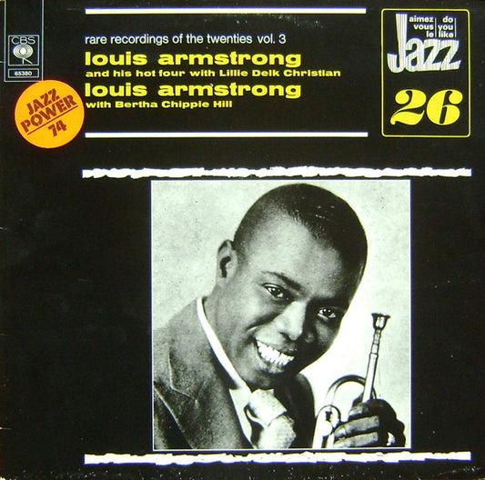 Louis Armstrong and others– Rare Recordings Of The Twenties Vol. 3 LP