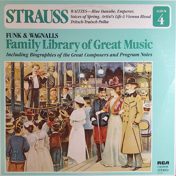 Johann Strauss Jr. – Waltzes (Family Library of Great Music 4) LP