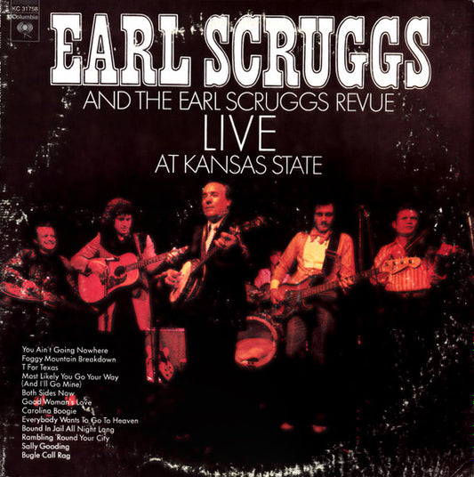 Earl Scruggs And The Earl Scruggs Revue – Live At Kansas State LP