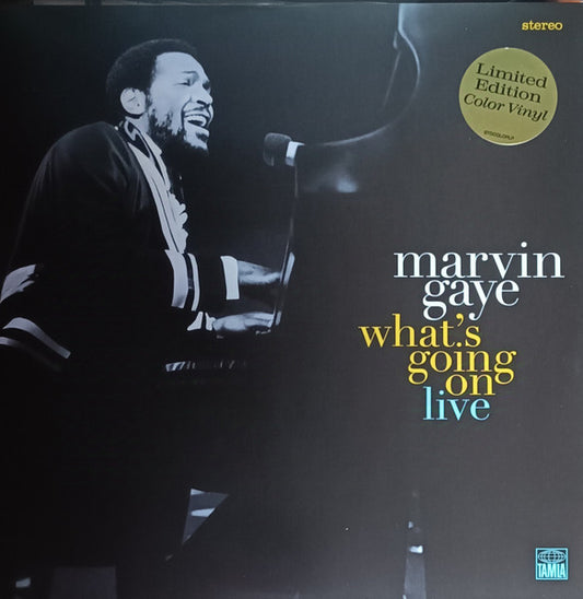 Marvin Gaye – What's Going On Live (Turquoise Translucent Vinyl) 2LP