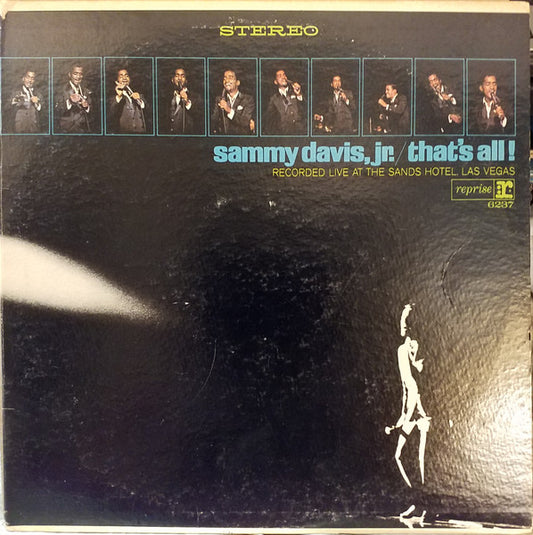 Sammy Davis Jr. – That's All! Recorded Live At The Sands Hotel, Las Vegas 2LP