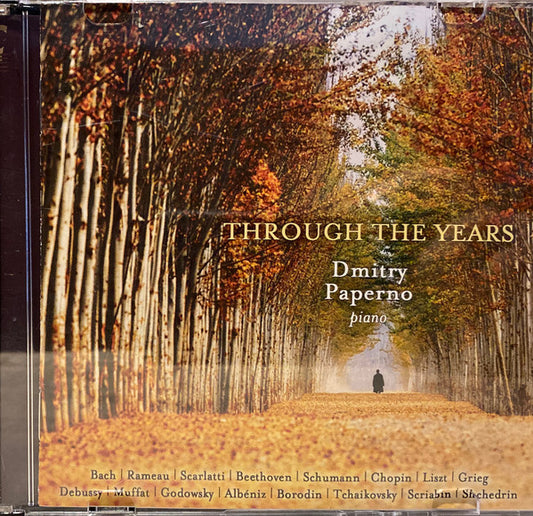 Dmitry Paperno - Through The Years CD