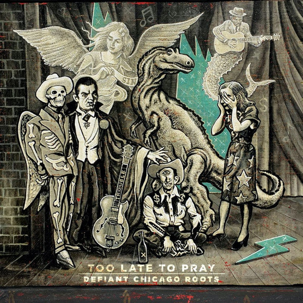 Various – Too Late To Pray (Defiant Chicago Roots) (Turquoise/Silver) (180g) 2LP