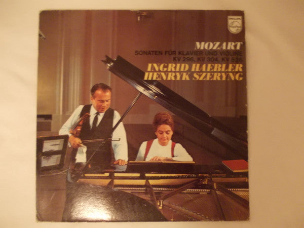 Mozart / Ingrid Haebler - Sonatas For Piano And Violin LP