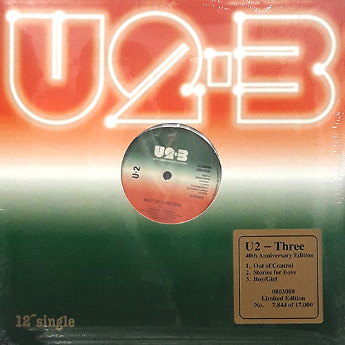 U2 – Three (2019 RSD Limited 40th Anniversary Edition) 12"