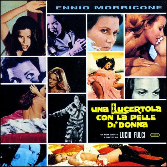 Soundtrack - Ennio Morricone ‎– Una Lucertola Con La Pelle Di Donna (2000 reissue) LP