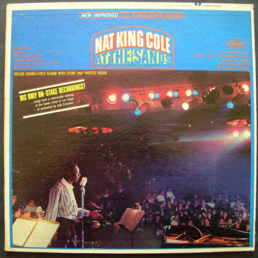 Nat King Cole – Nat King Cole At The Sands LP