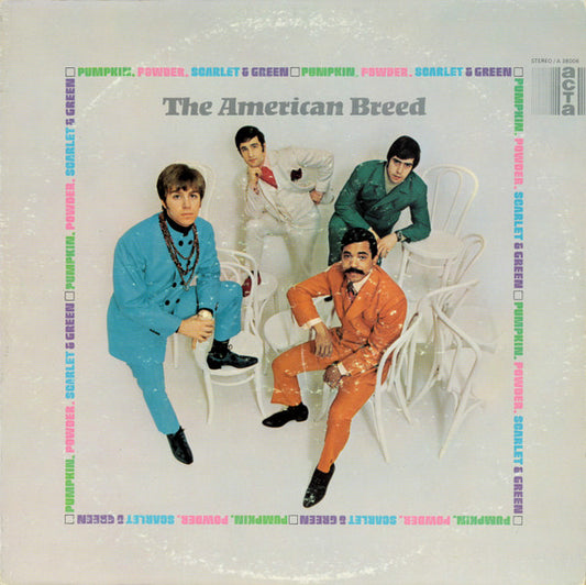 American Breed - Pumpkin, Powder, Scarlet & Green LP