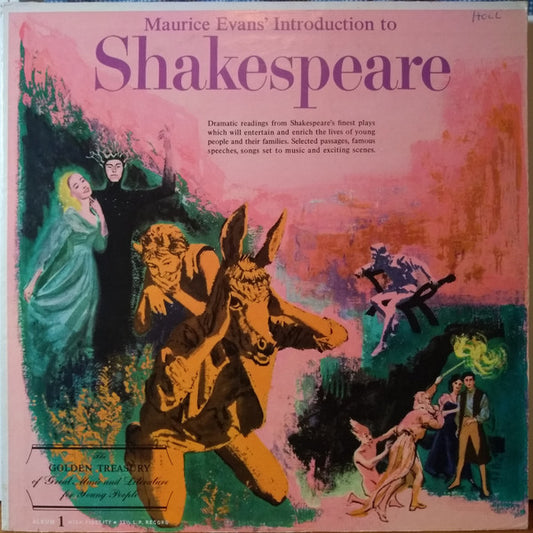 Maurice Evans - Maurice Evans' Introduction to Shakespeare (Vol 1) LP