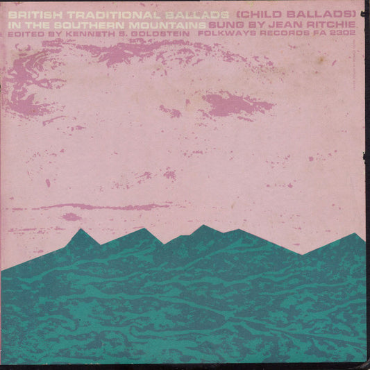 Jean Ritchie – British Traditional Ballads In The Southern Mountains Volume 2 LP
