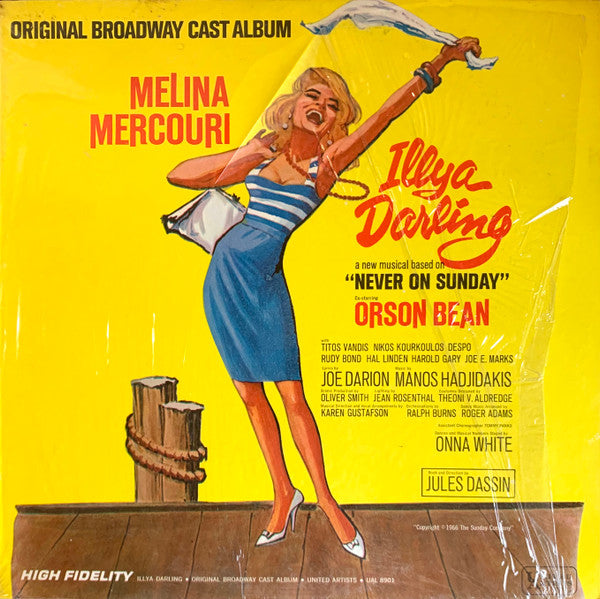 Manos Hadjidakis, Melina Mercouri – Illya Darling OBC LP