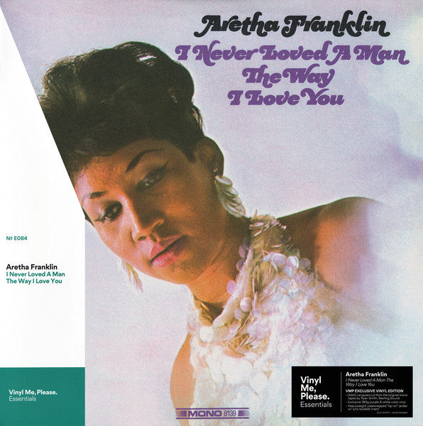 Aretha Franklin – I Never Loved A Man The Way I Love You (VMP purple & white vinyl) LP