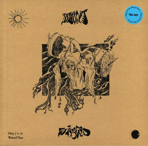 Hazy J & The Wasted Daze ‎– Gypsy Mountain / Silent Wizard (Split Colored, Purple & Orange) LP