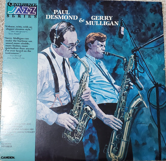 Paul Desmond / Gerry Mulligan – Paul Desmond & Gerry Mulligan LP