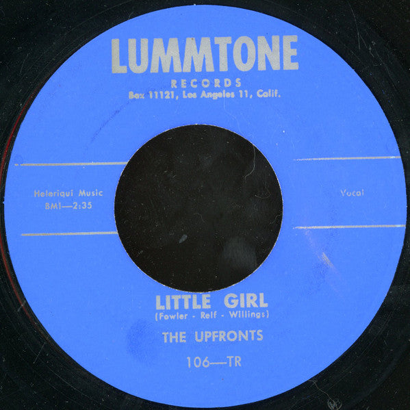 The Upfronts – Little Girl 7"