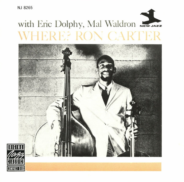 Ron Carter With Eric Dolphy, Mal Waldron – Where? CD