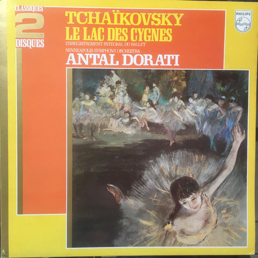Tchaikovsky / Minneapolis Symphony Orchestra / Antal Dorati – Le Lac Des Cygnes LP