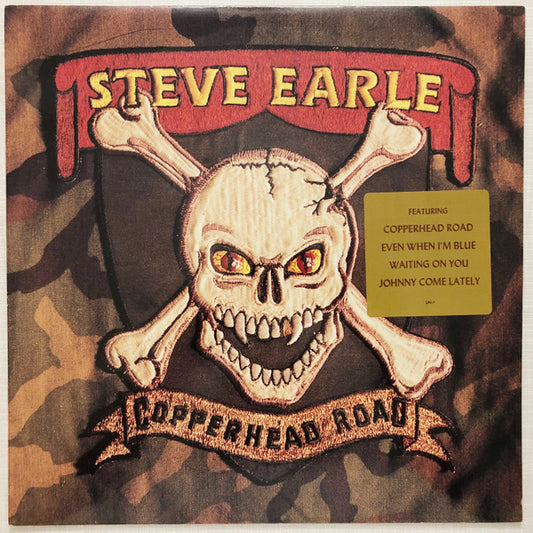 Steve Earle – Copperhead Road (Europadisk Pressing) LP