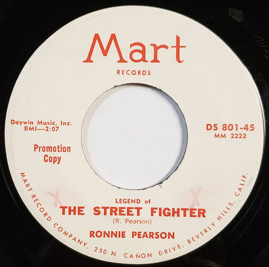 Ronnie Pearson - Deep Blue Sea 7"