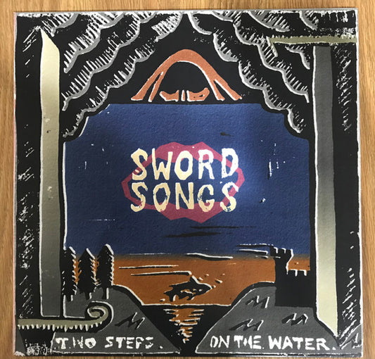 Two Steps On The Water – Sword Songs (Silver w/ Red Splatter) LP