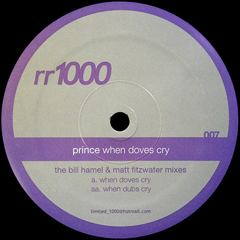 Prince And The Revolution – When Doves Cry 12"